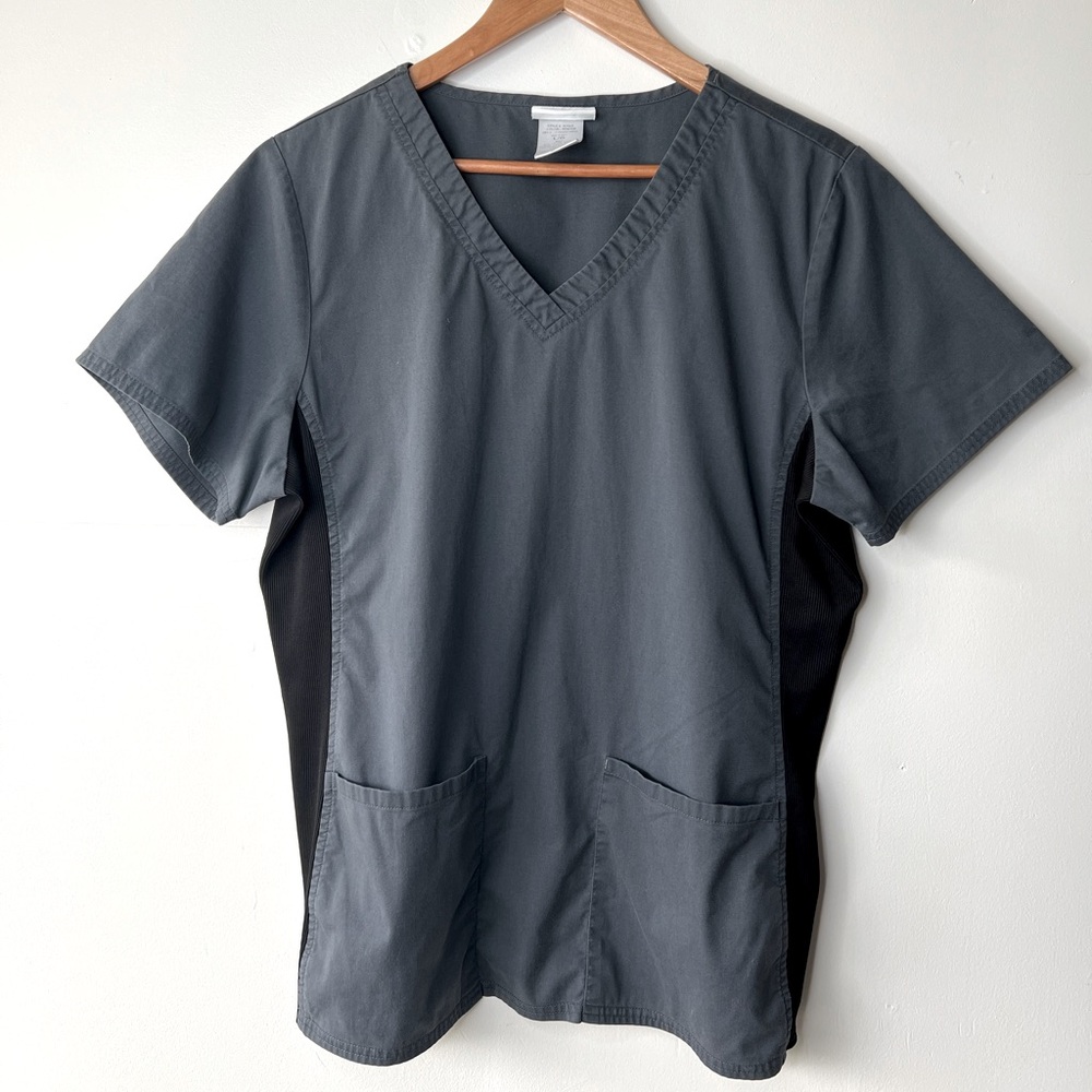 Scrubstar Pewter Scrub Shirt, L
